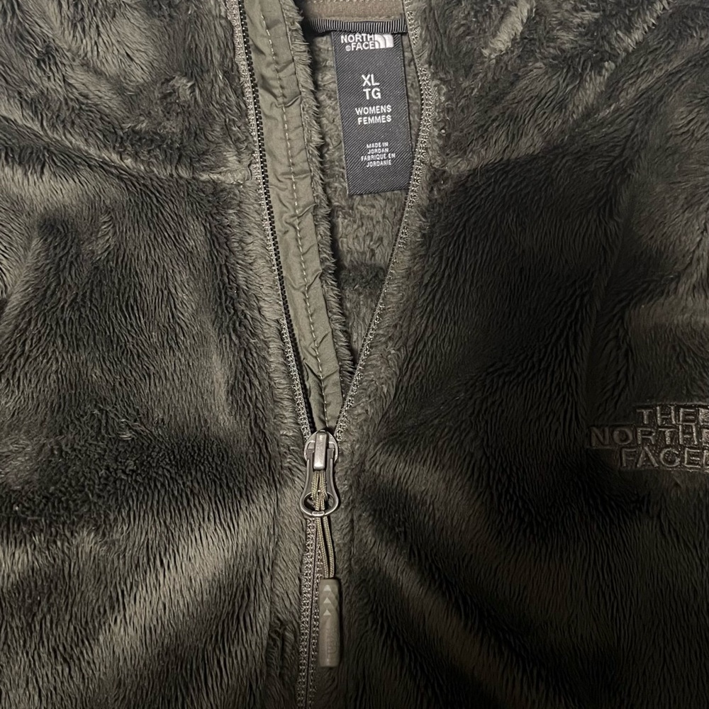Green North Face Fleece